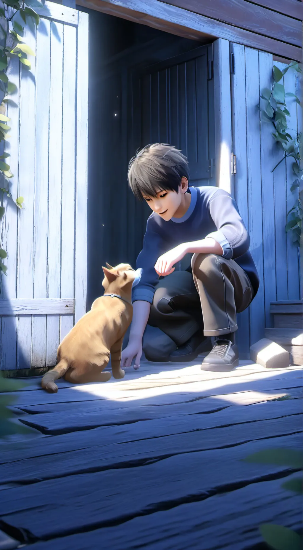 ai character: siblings background