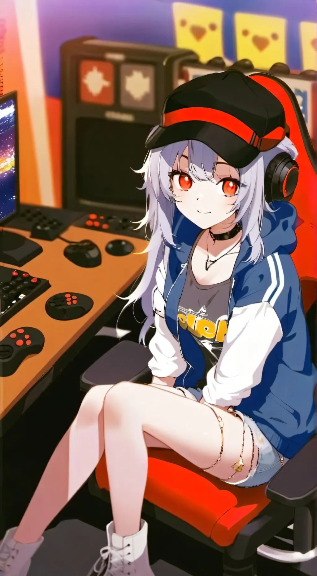 ai character: Zoey background