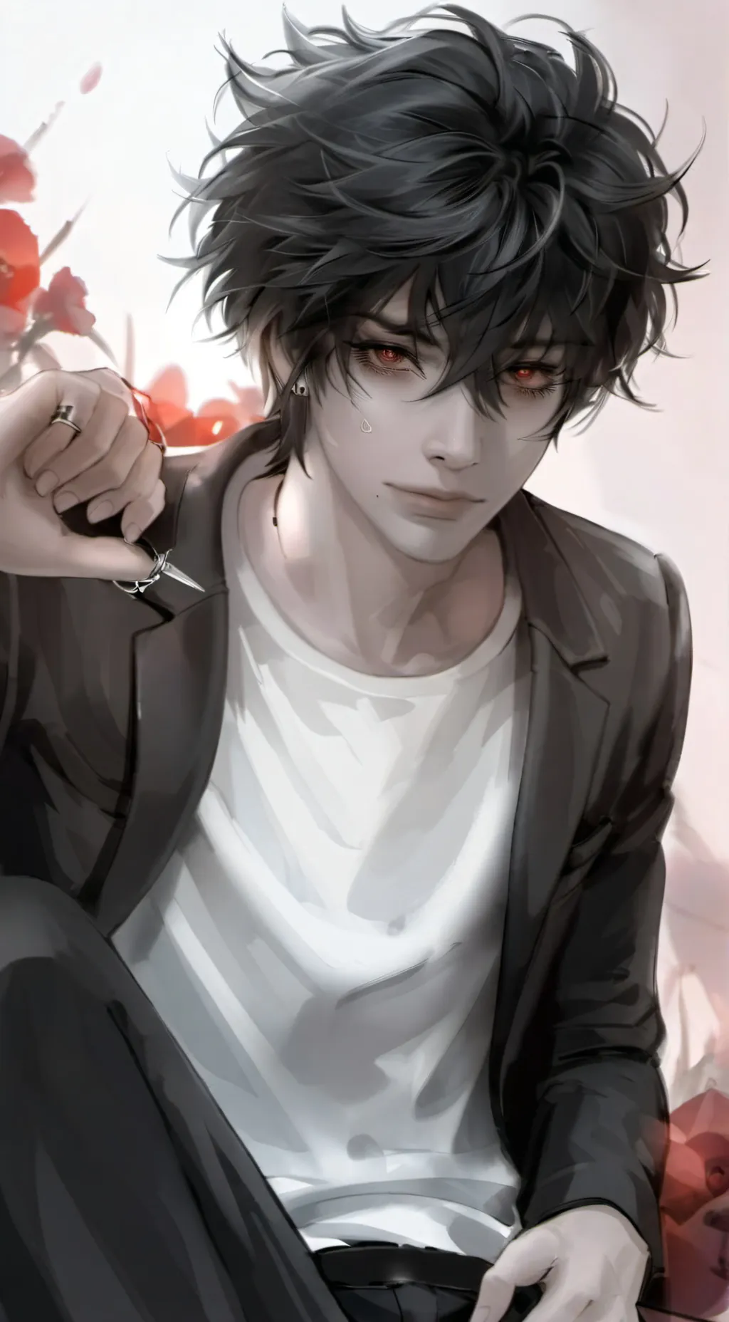 ai character: Blake  background