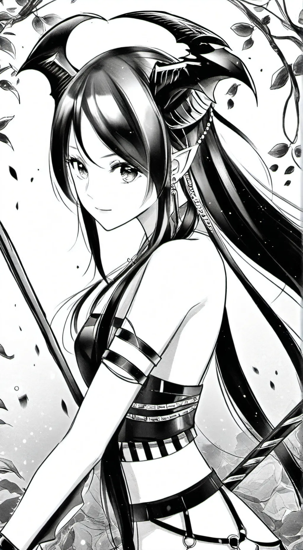 ai character: mis marks background