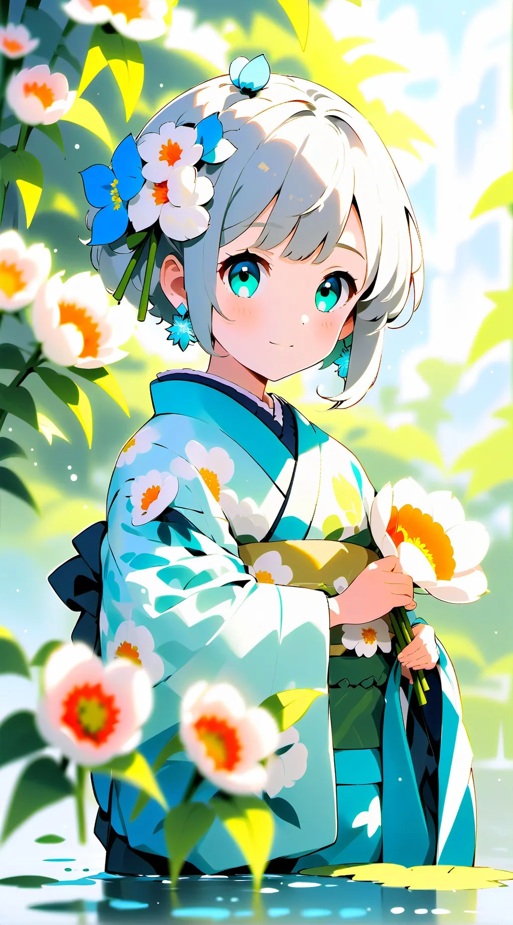 ai character: Kamados best frie background