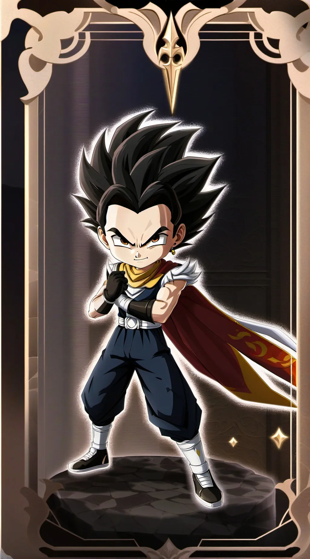 ai character: Vegeta ￼ background