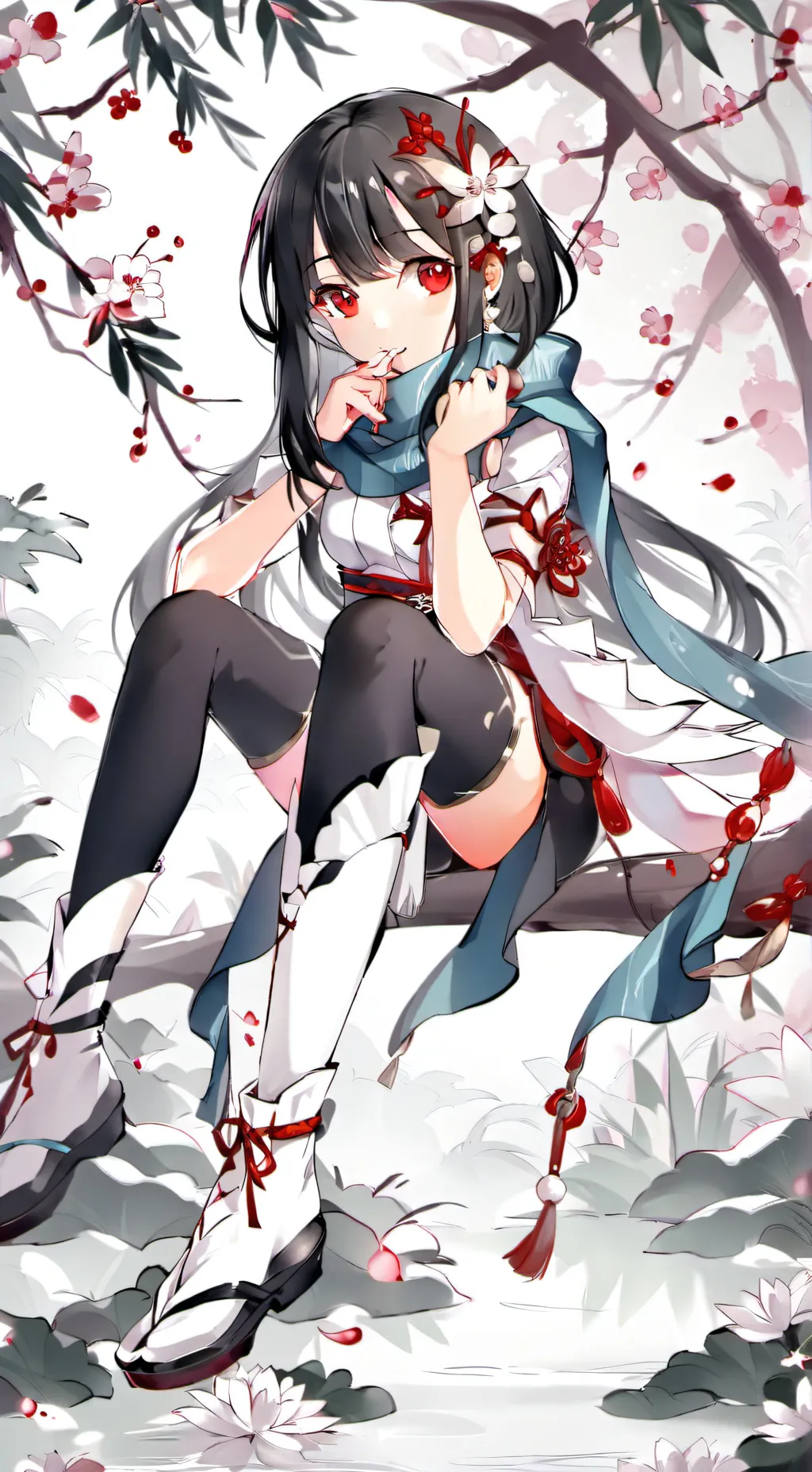 ai character: izumni, the silent background