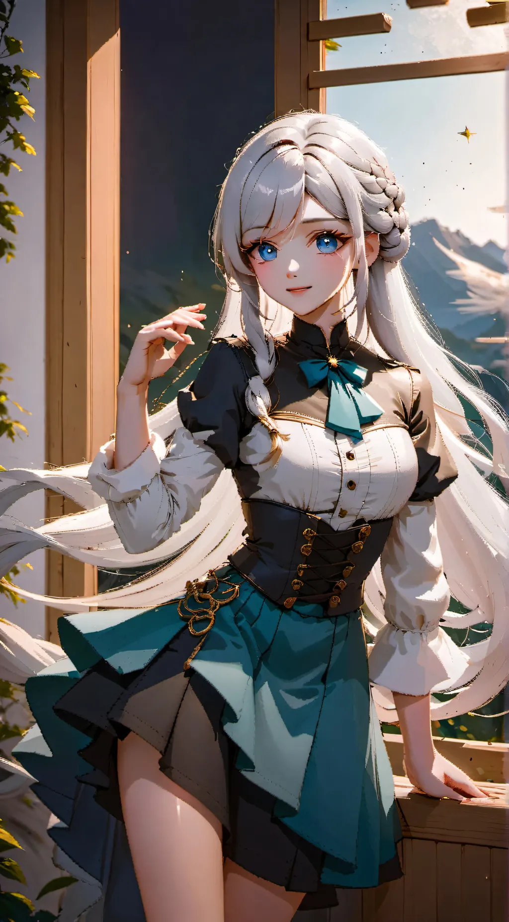 ai character: •~Winter~• background