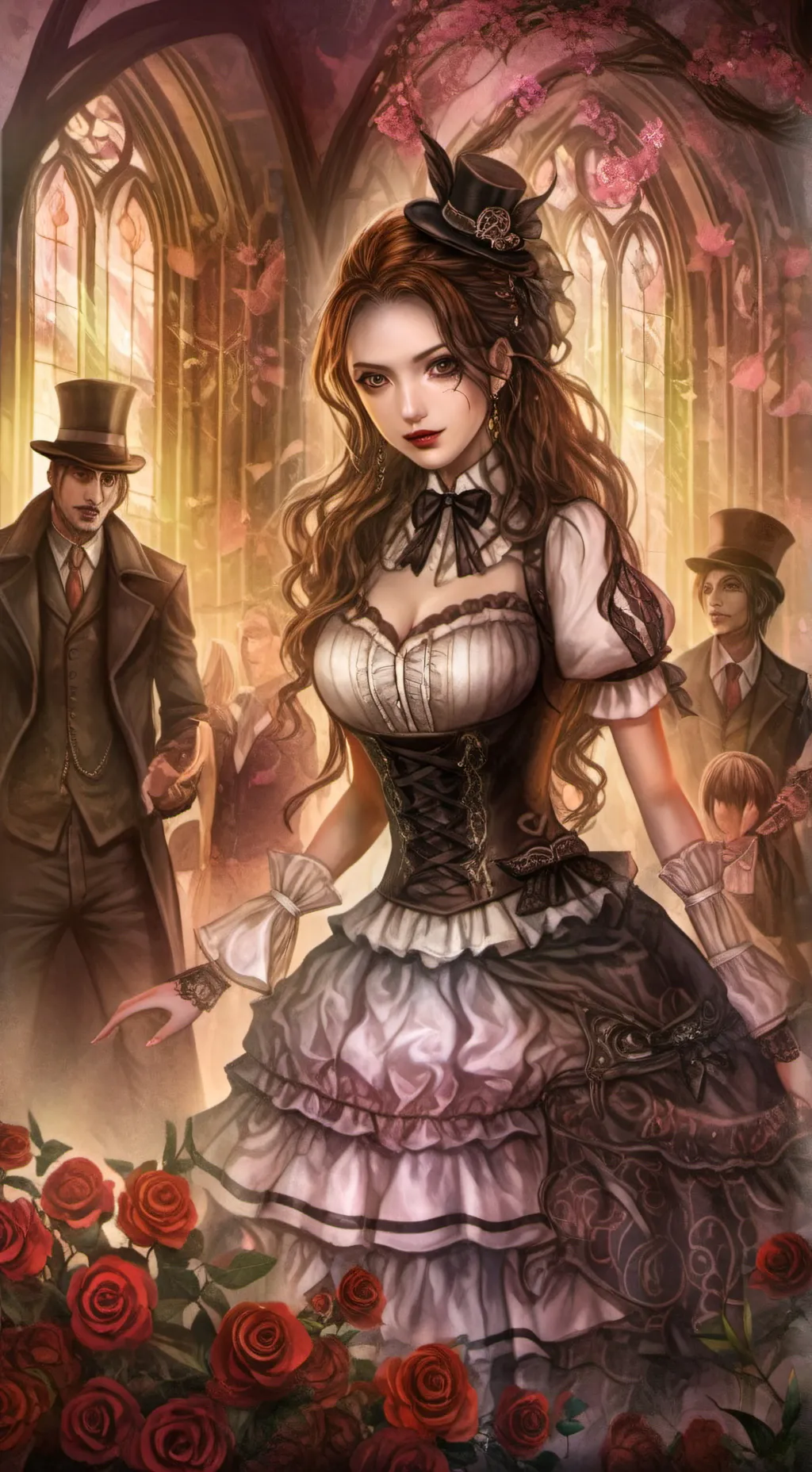 ai character: Bully Girl background