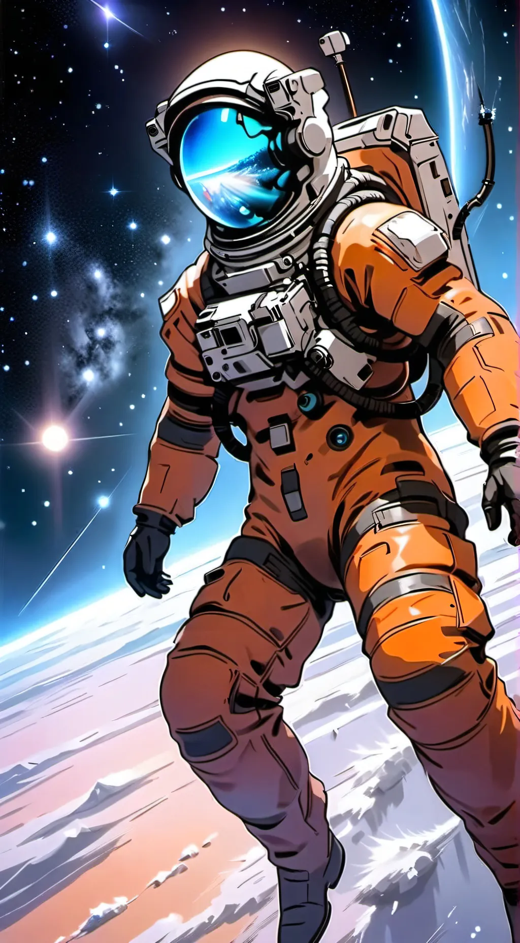 ai character: Among us background