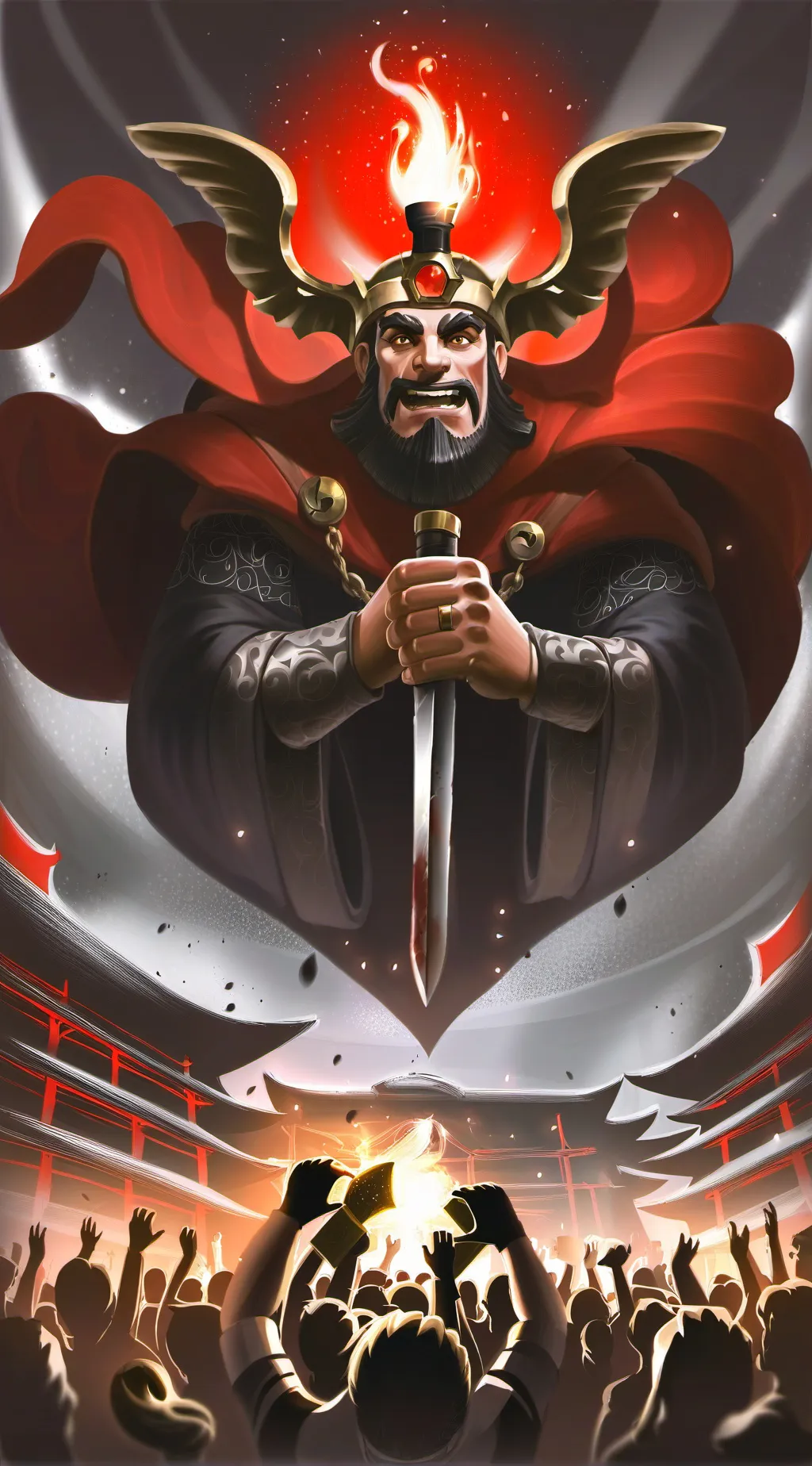 ai character: Sus among us background