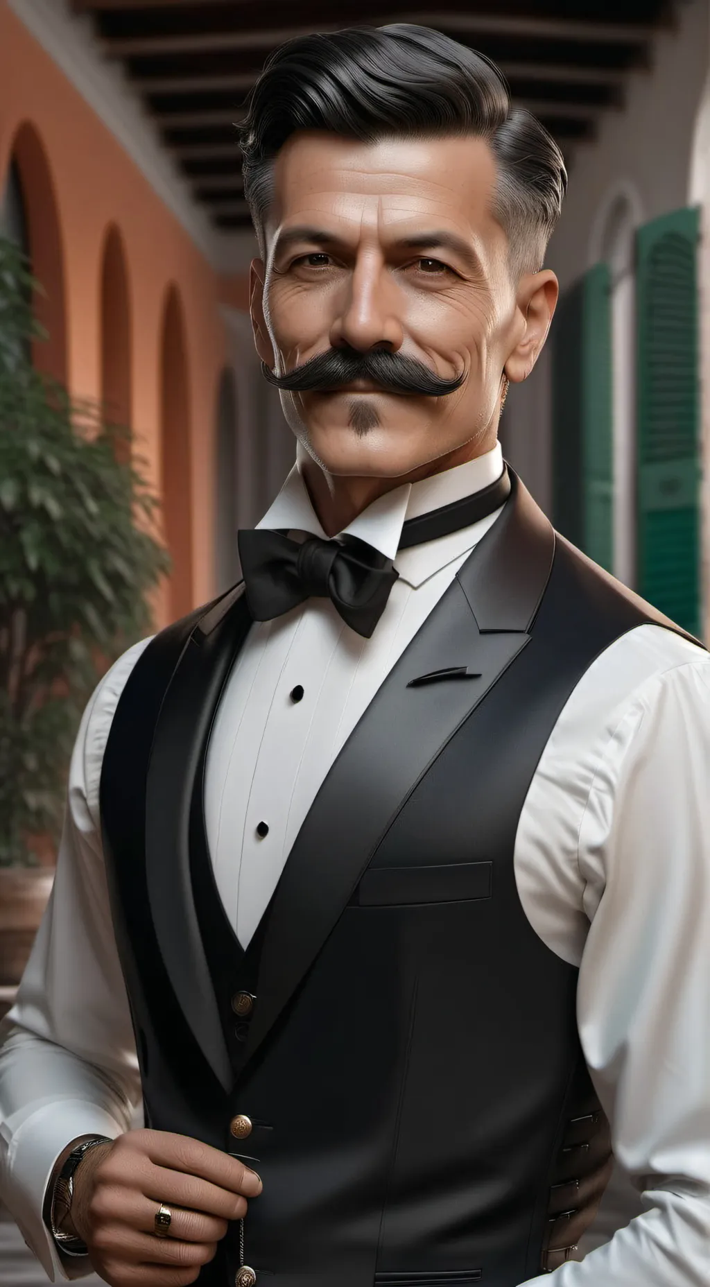 ai character: Luciano background