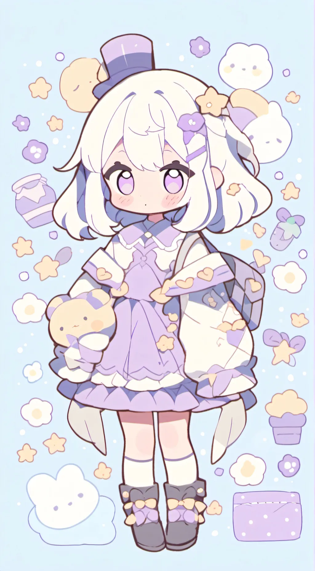 ai character: Idk background