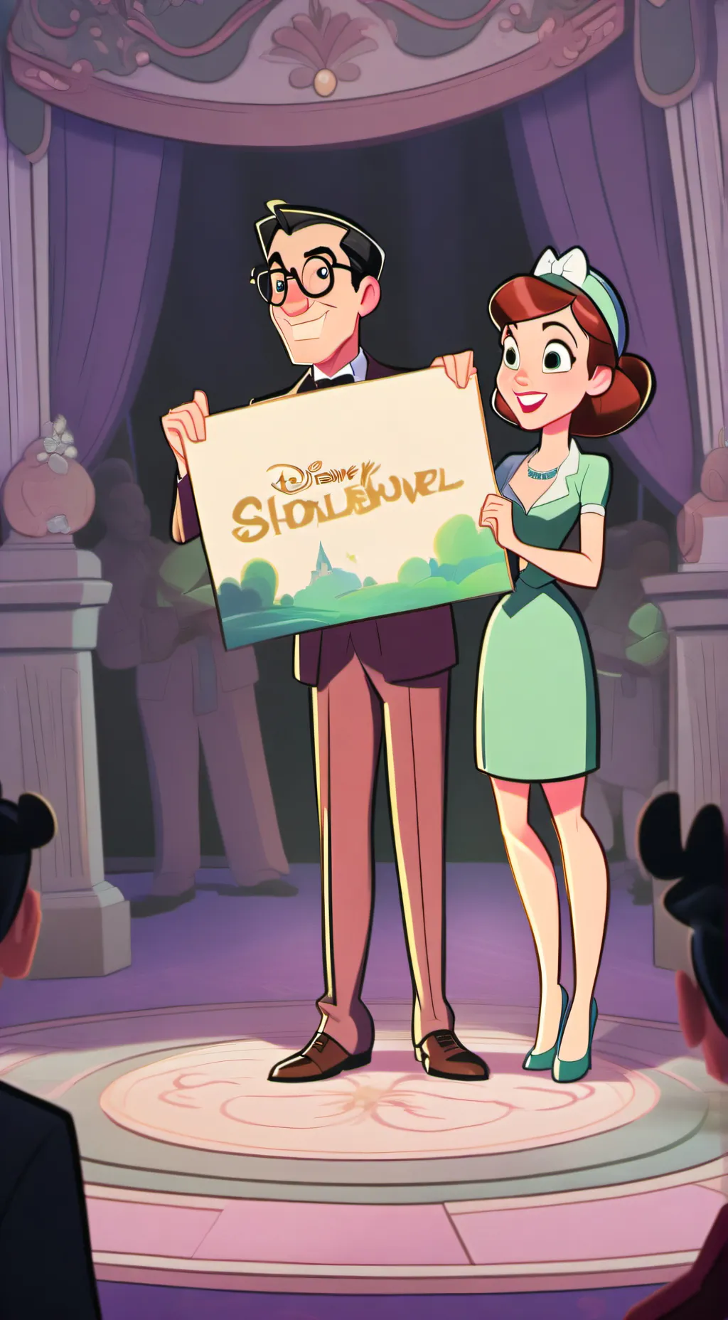 ai character: Show collabs #1 background