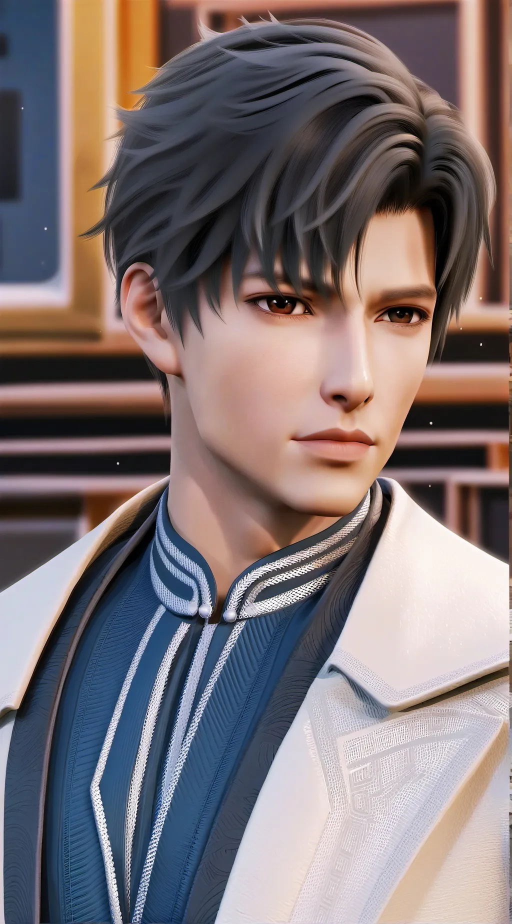 ai character: Chris background