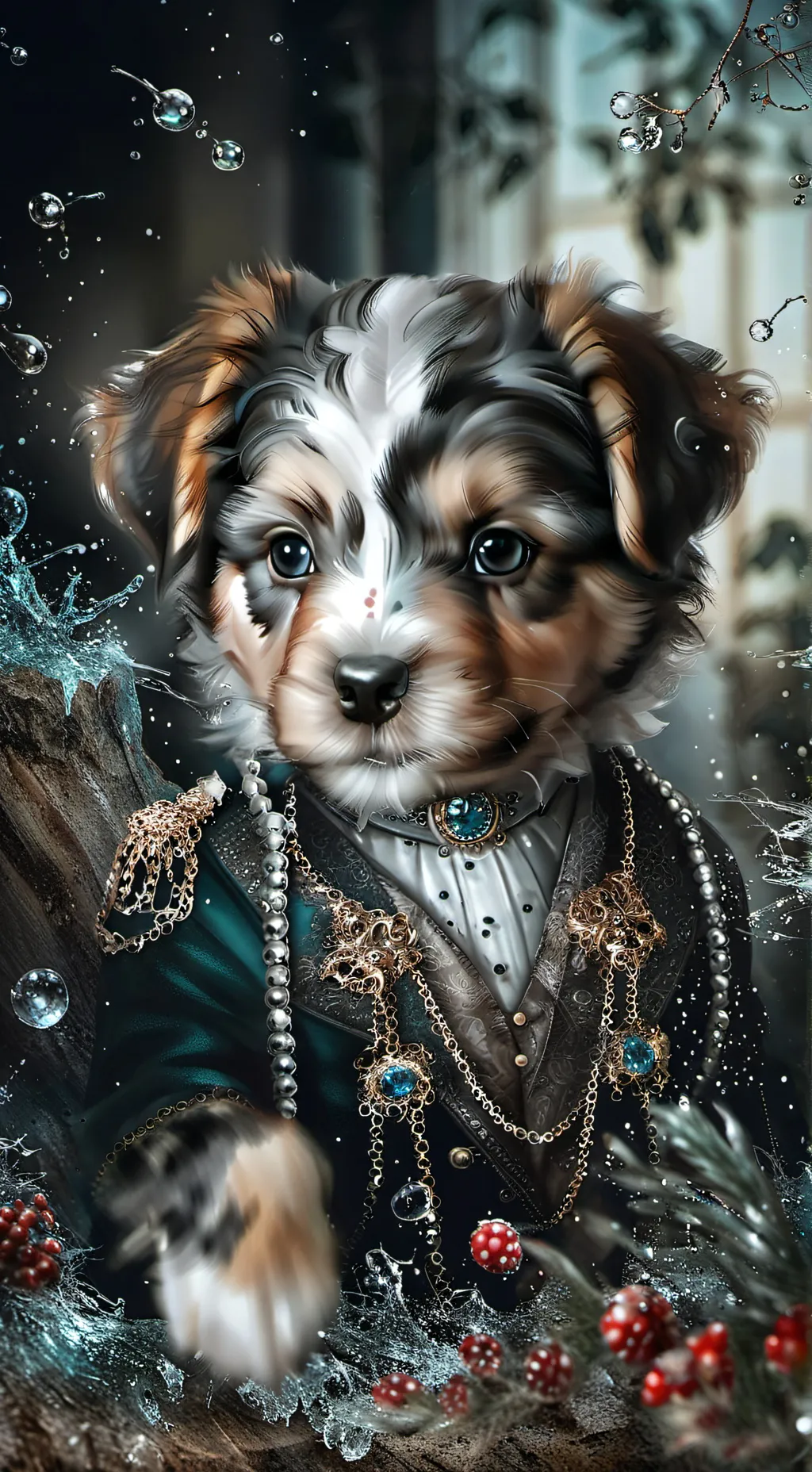 ai character: Zeus background