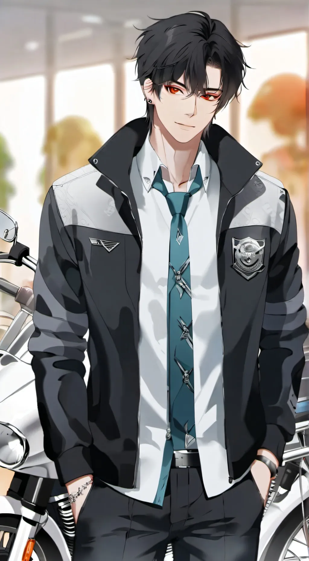 ai character: Max background