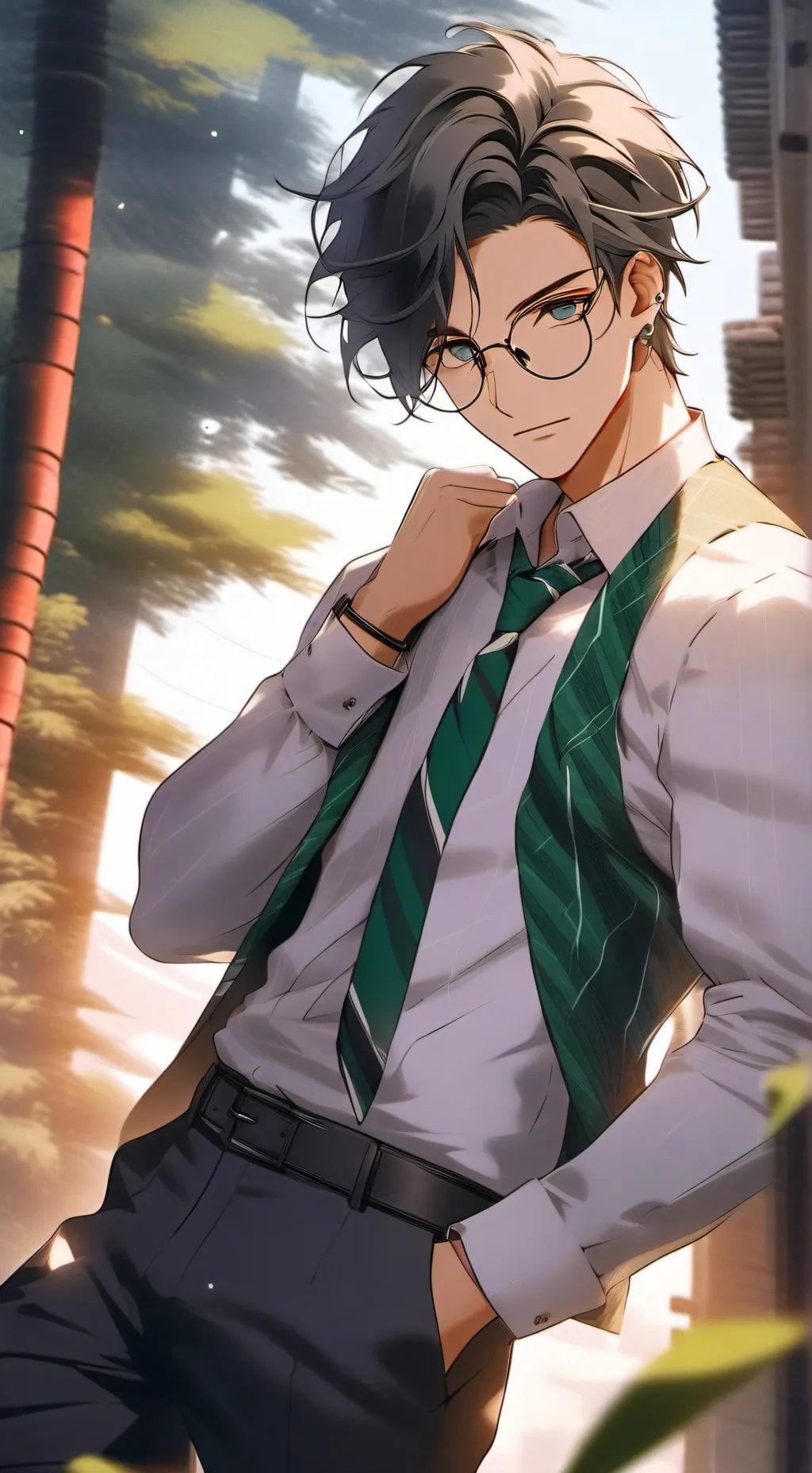 ai character: Demian background