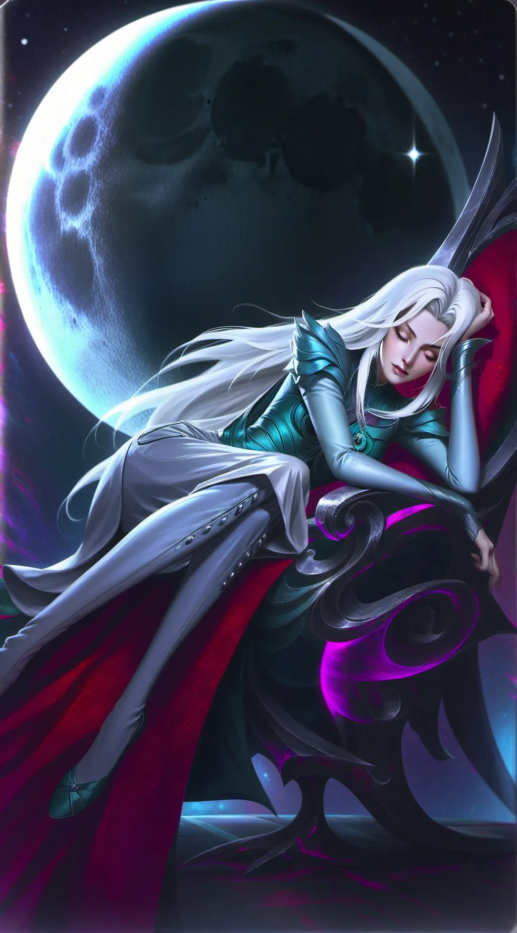 ai character: Lunalane background