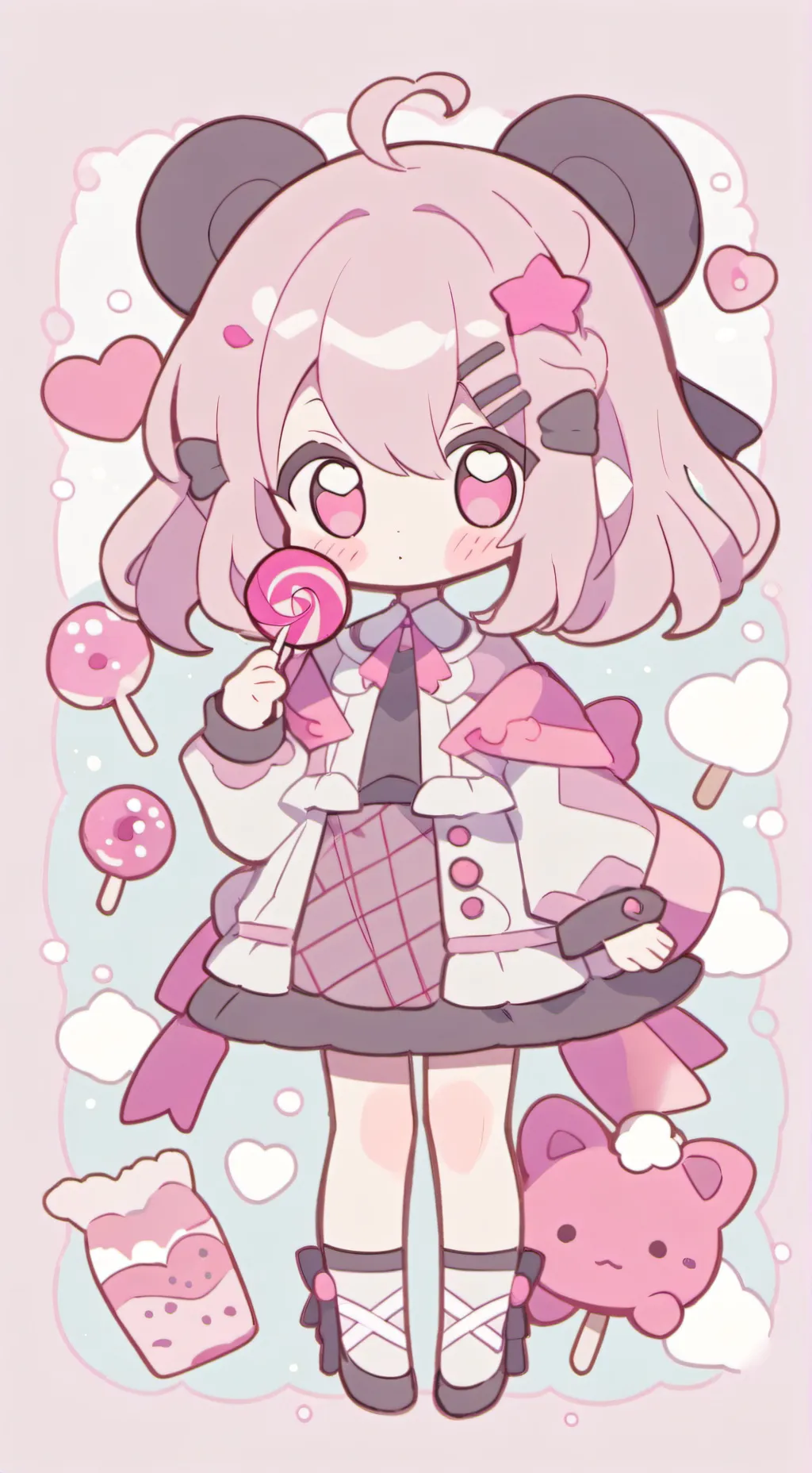 ai character: CRK background