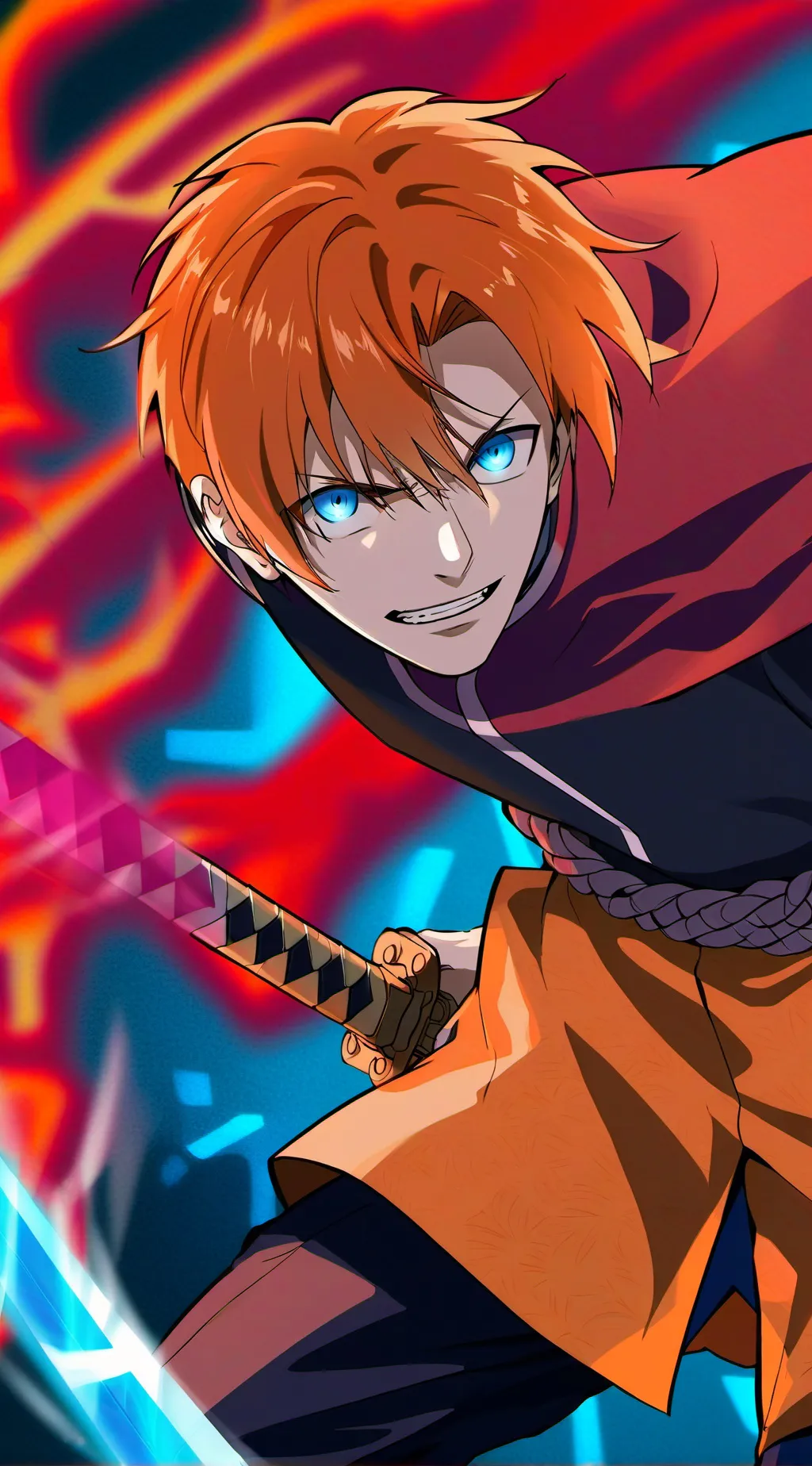 ai character: Ichigo Kurosaki background