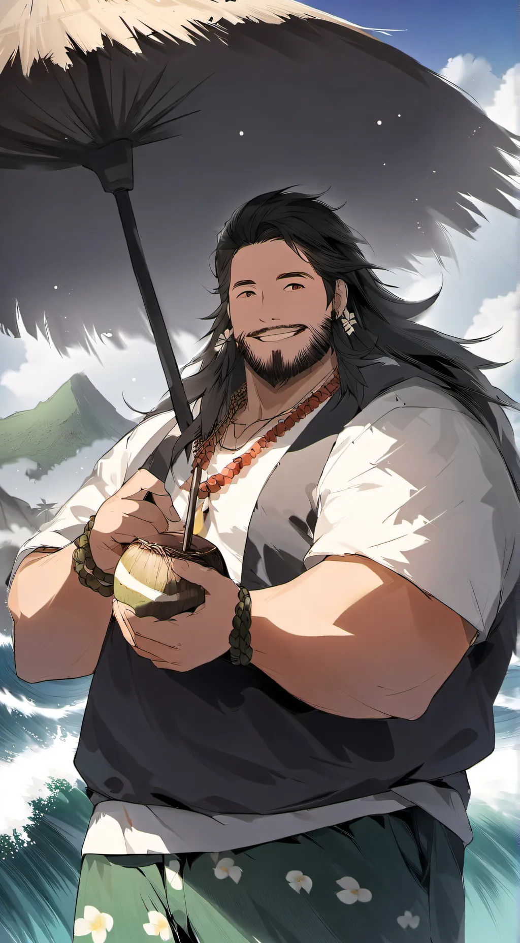 ai character: Kekoa background