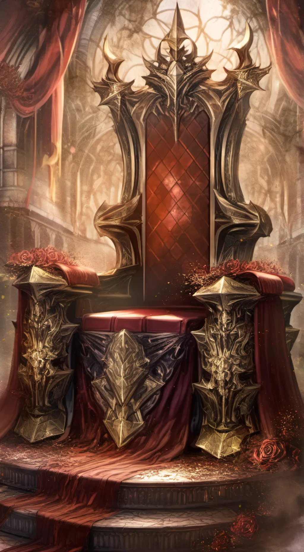 ai character: king and loser background