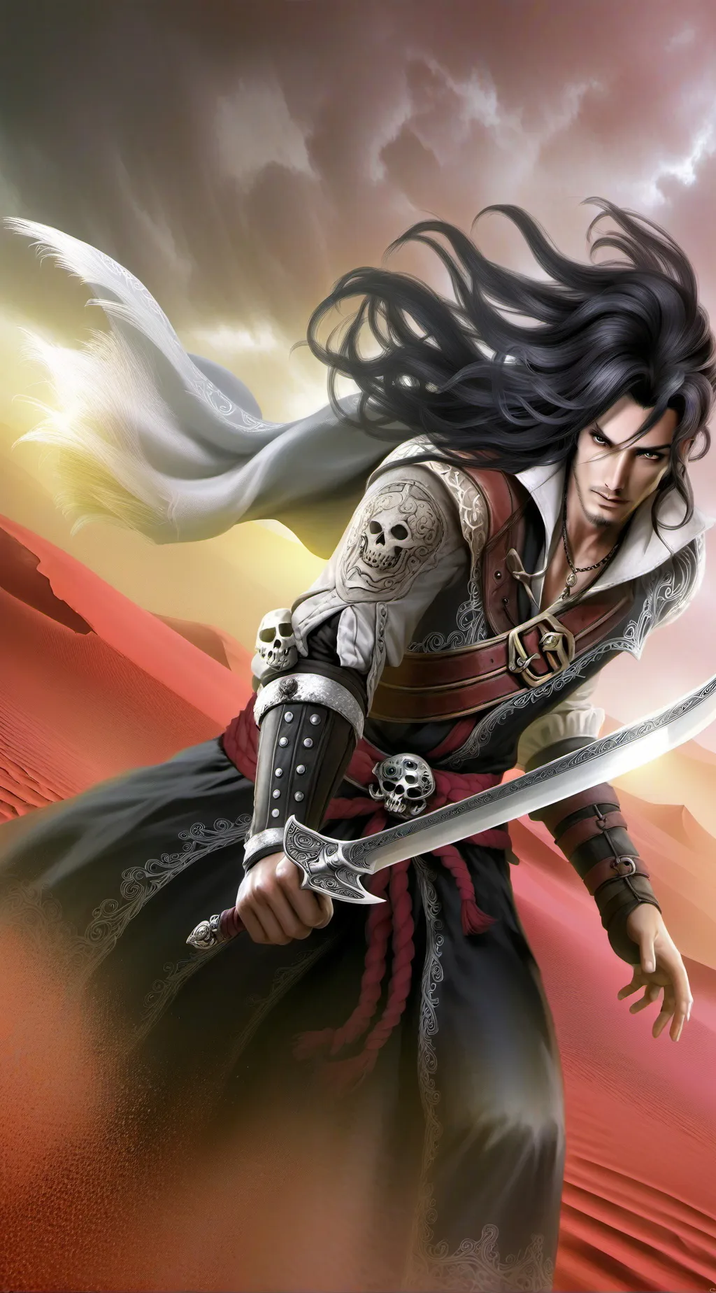 ai character: Mike Anderson background