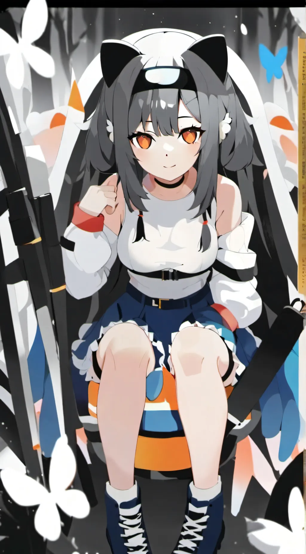 ai character: Lily Uraraka  background