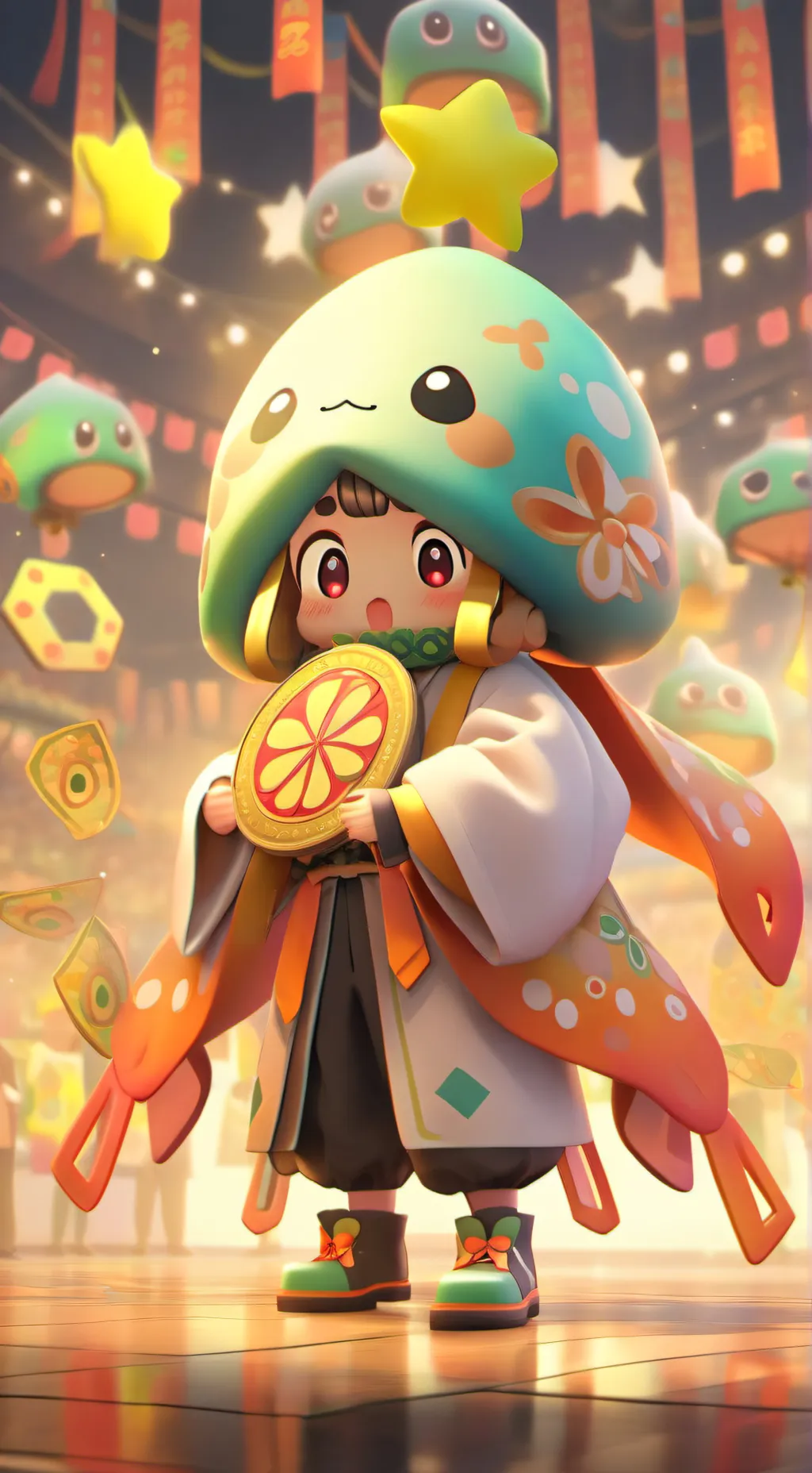 ai character: SG loves you background