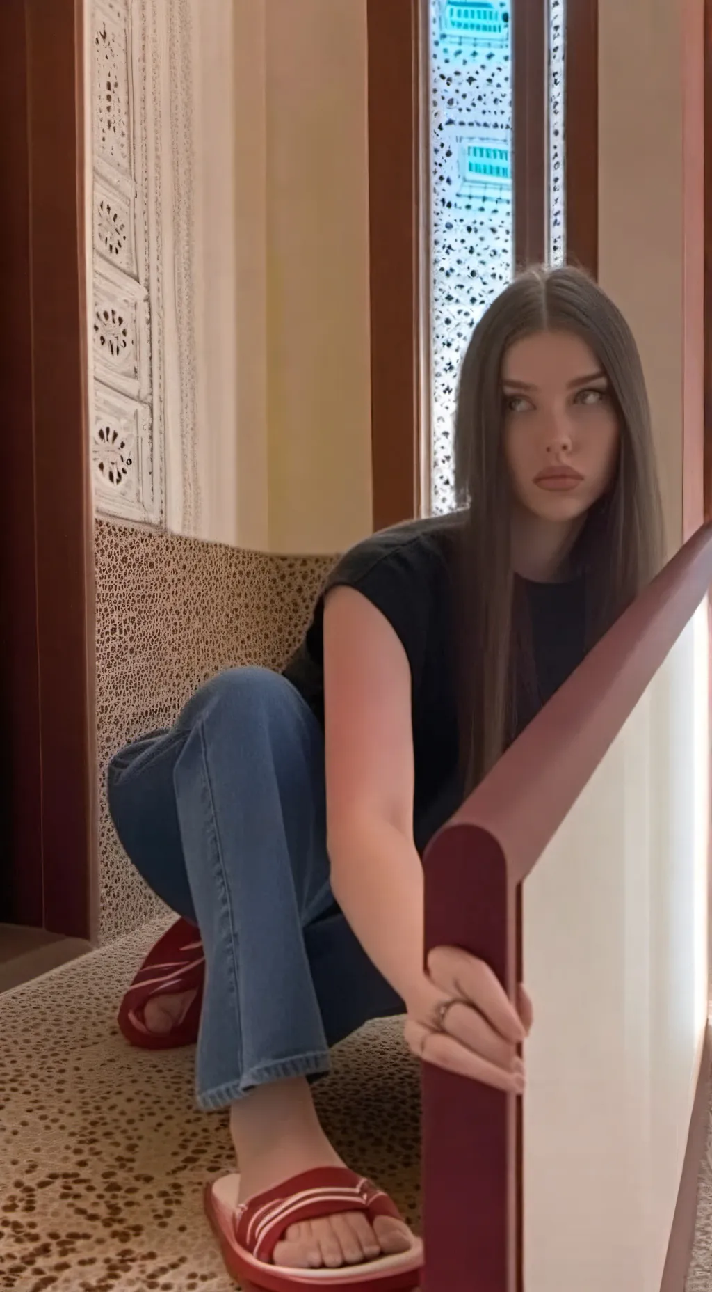 ai character: Lydia morris  background