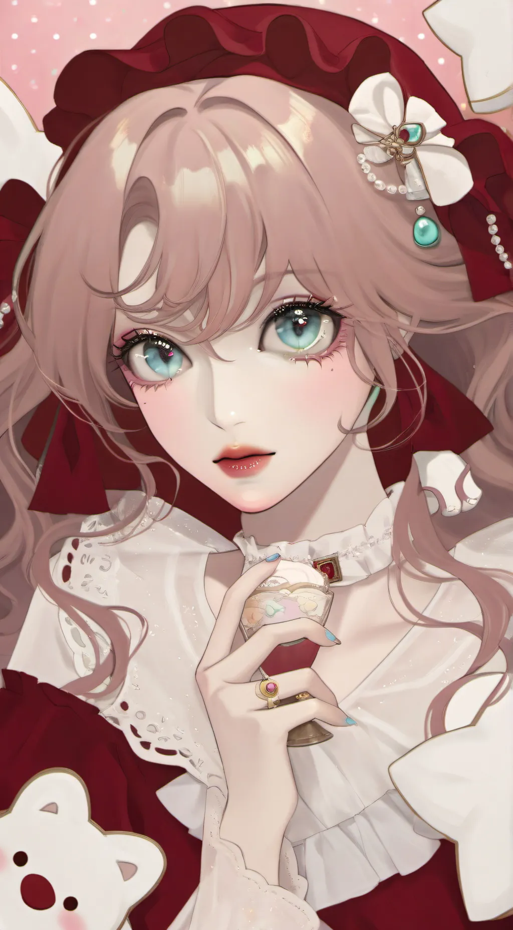 ai character: Ruby background