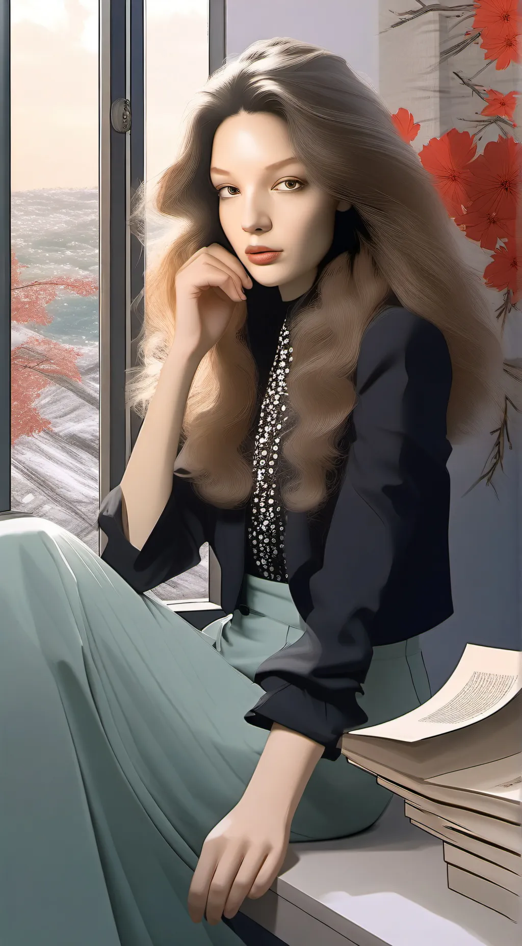 ai character: вера background