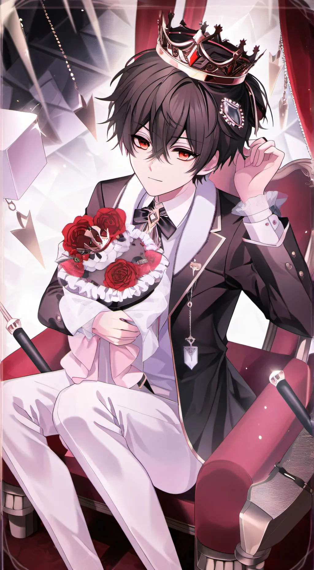 ai character: Prince mark background