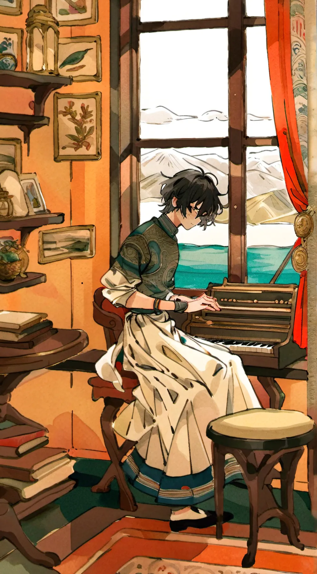 ai character: Dylan background