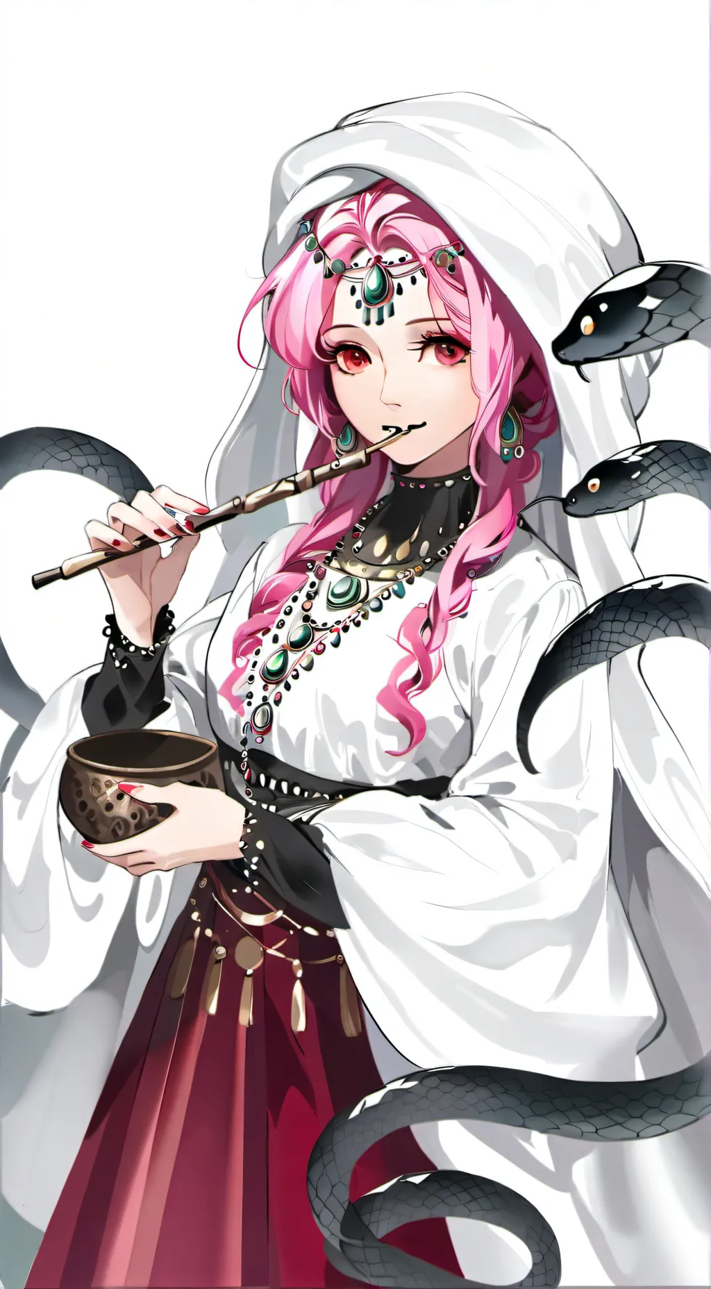 ai character: Serpentia background