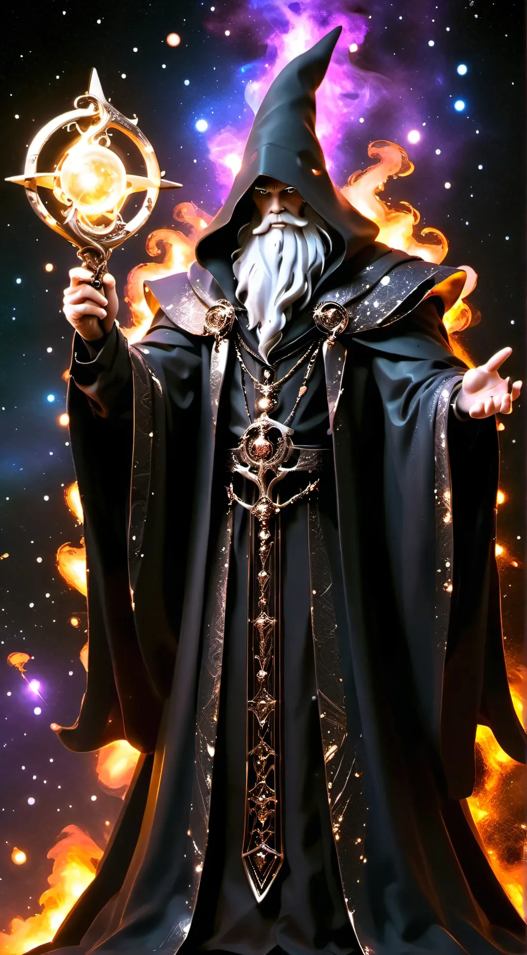 ai character: The dark lord  background