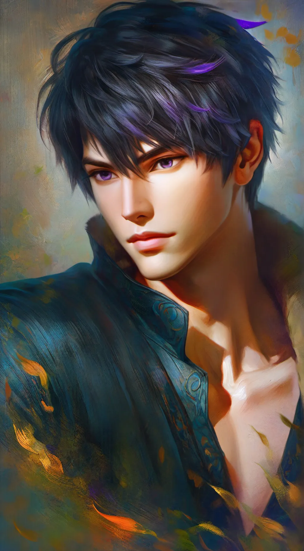 ai character: Chris  background