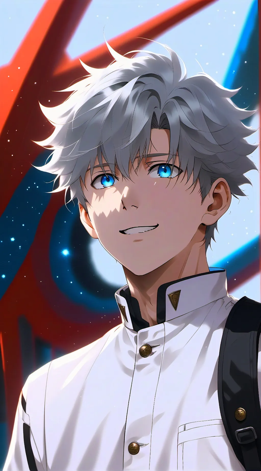 ai character: Gojo Satoru background