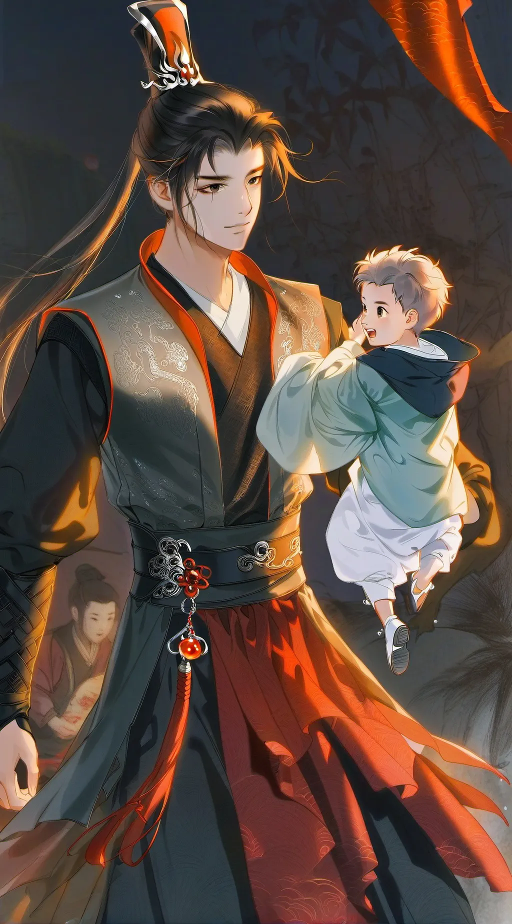 ai character: enemies to lovers  background