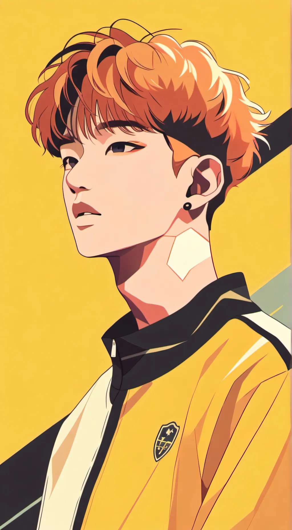 ai character: min Yoongi  background