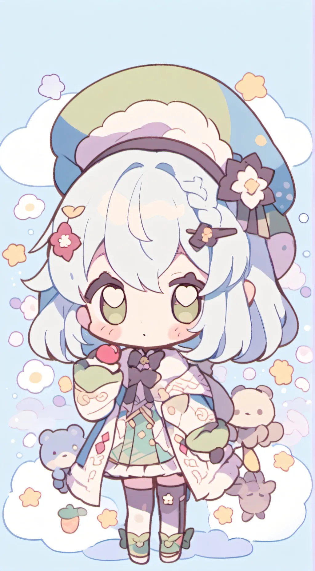 ai character: Baby sister background