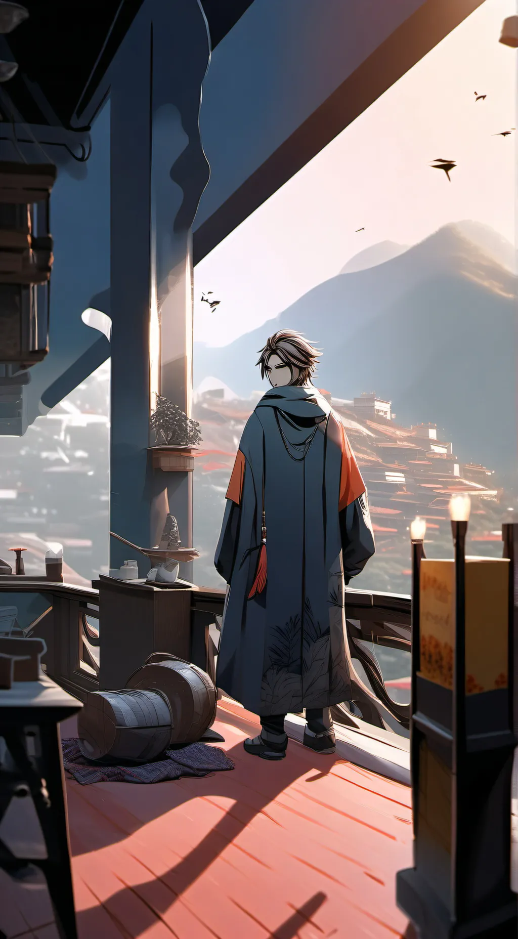 ai character: kenan(my friend) background