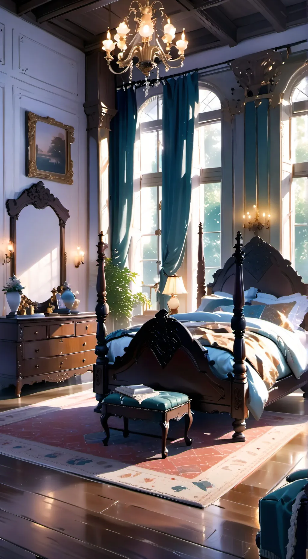 ai character: Caring mom background