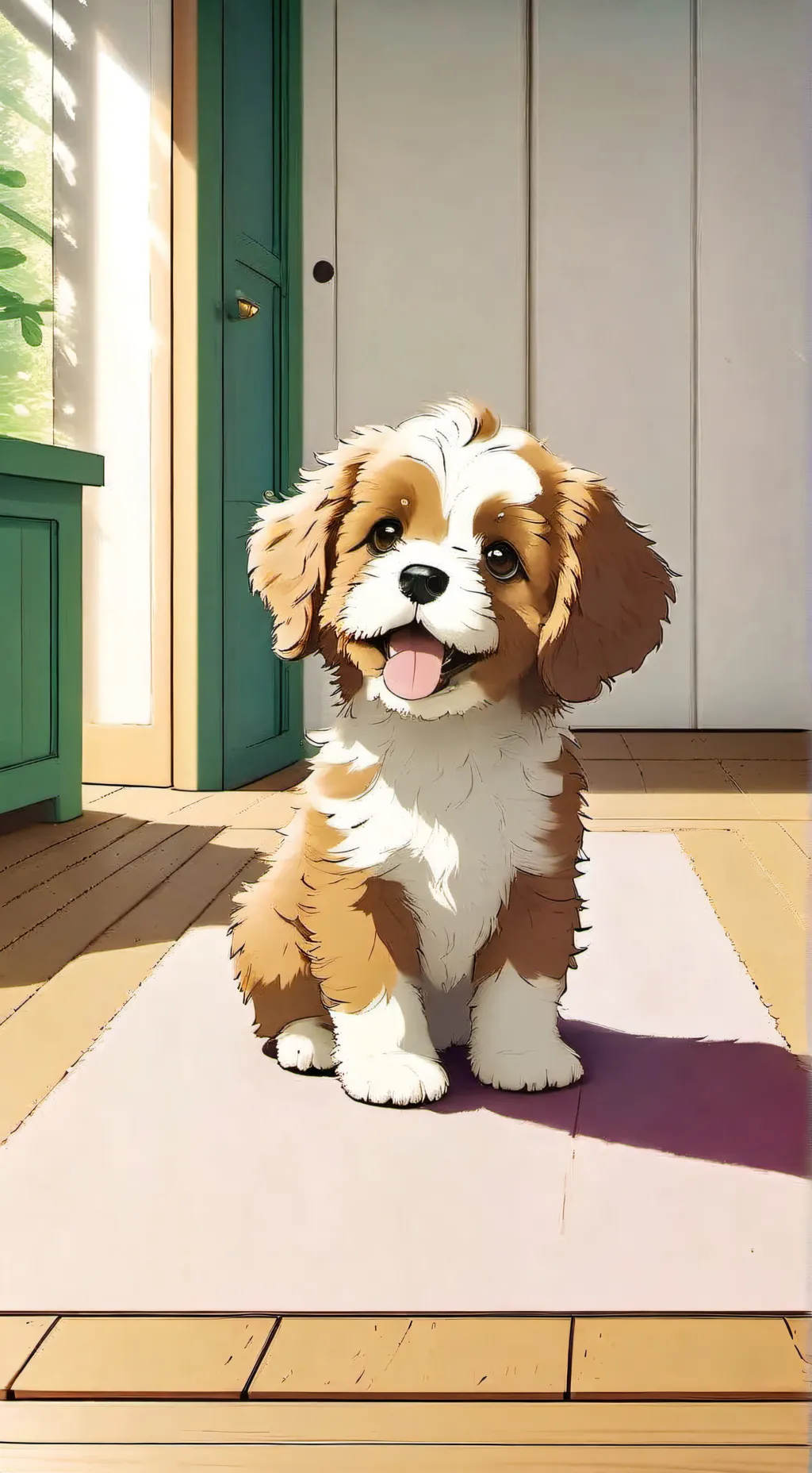 ai character: Daisy  background