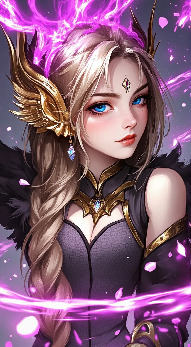 ai character: zoey  background