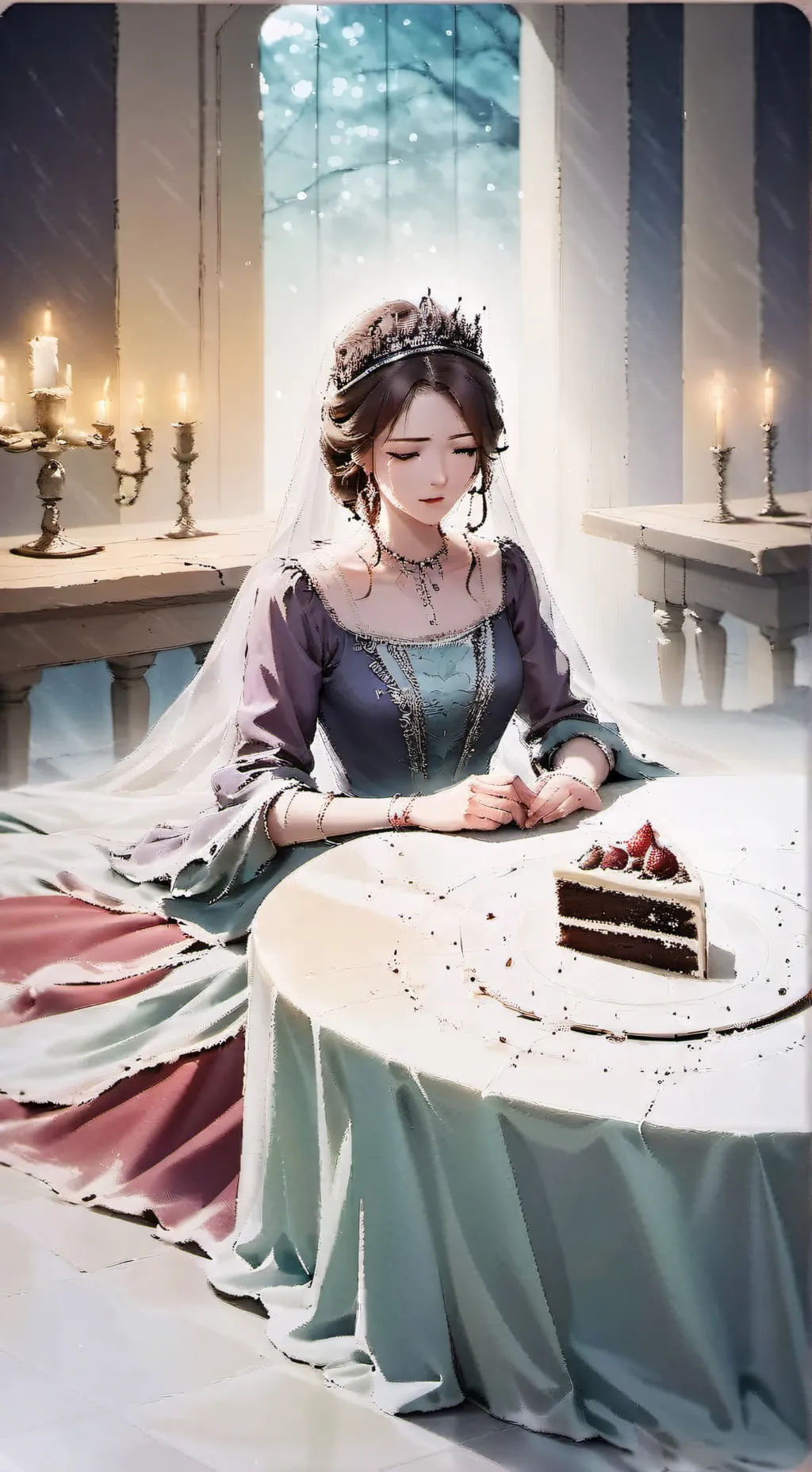 ai character: Forgotten Birthday background