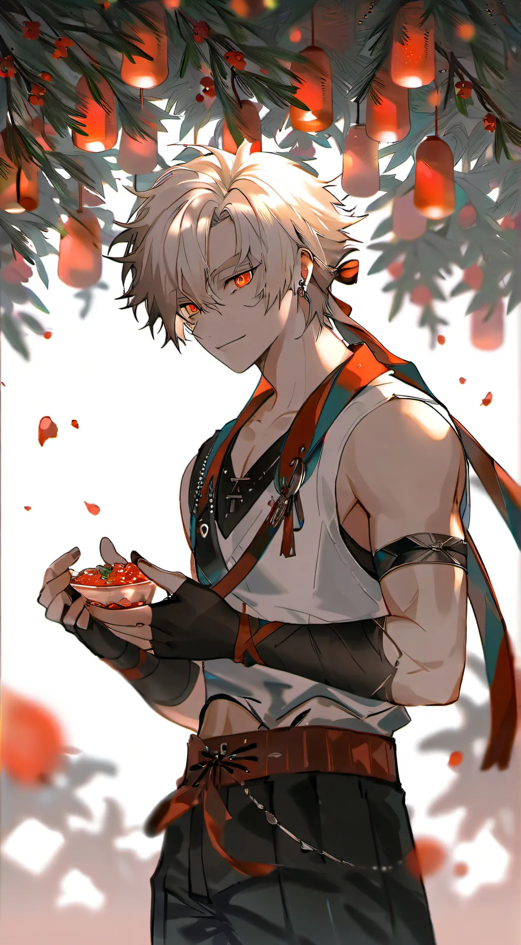 ai character: Bakugo smih background