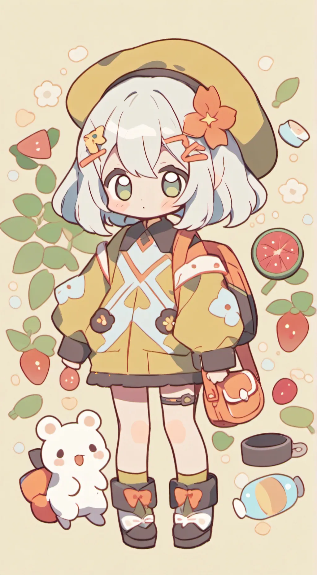 ai character: Tu hermanita, 😃 background