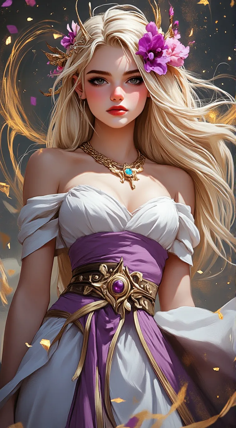 ai character: girlfriend background