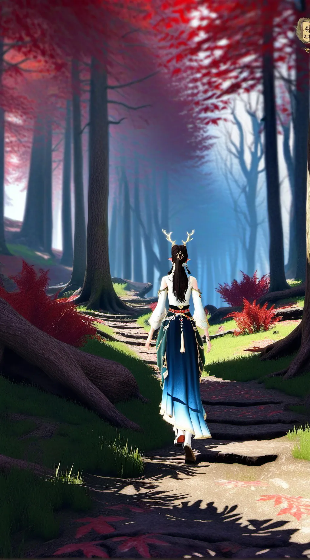 ai character: Nicole background