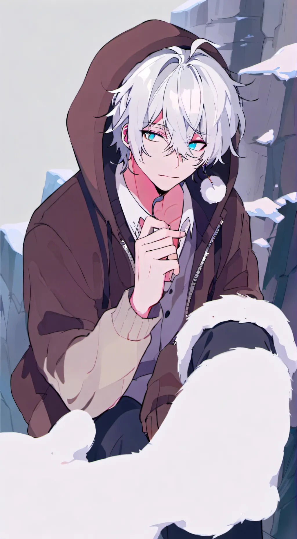 ai character: Yukisan  background