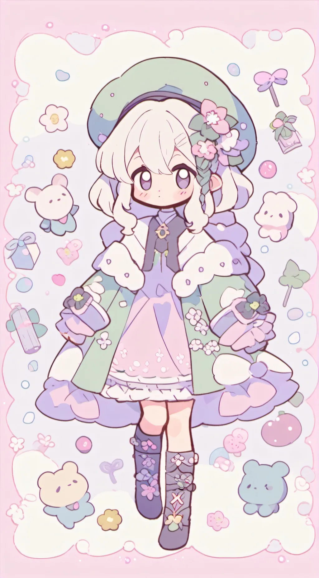 ai character: harper  background