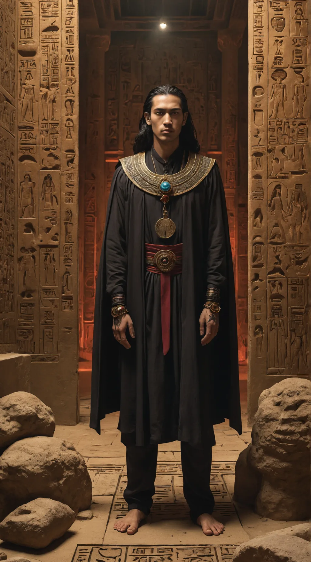 ai character: Lucien background